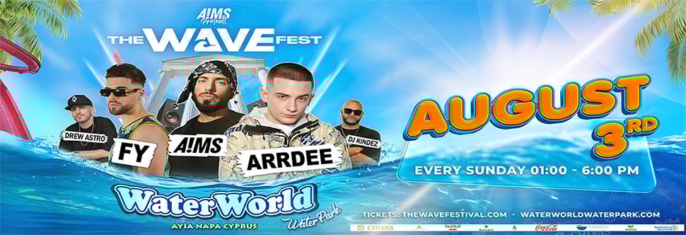THE WAVE FEST - ARRDEE // A!MS // FY + more surprise guests!