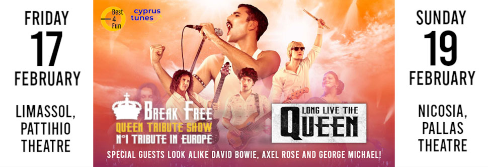 BREAK FREE - QUEEN TRIBUTE SHOW LIVE - THE No1 TRIBUTE IN EUROPE