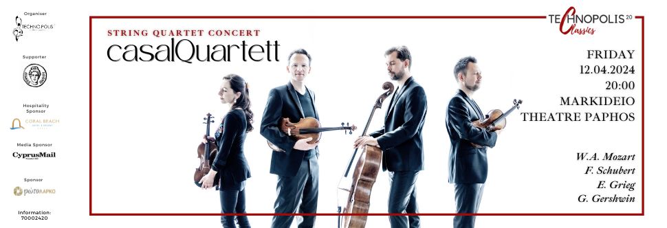 CASALQUARTET - STRING QUARTET CONCERT