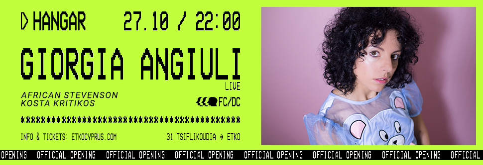 Giorgia Angiuli / Hangar Official Opening