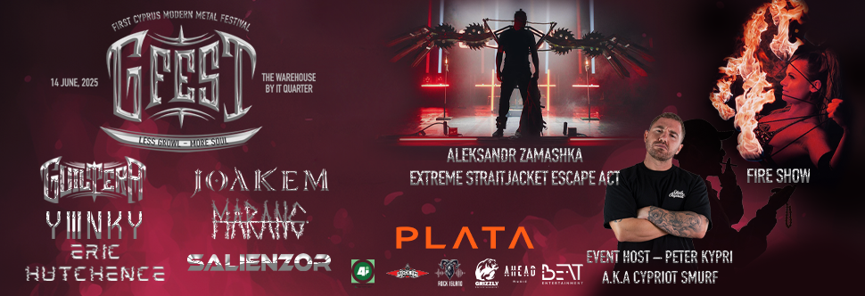 GFEST - First modern metal festival in Cyprus
