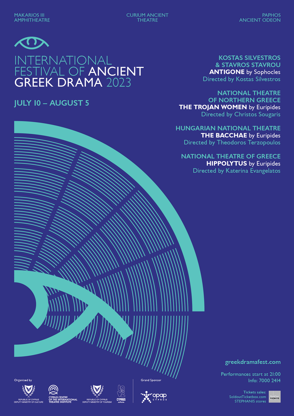 INTERNATIONAL FESTIVAL OF ANCIENT GREEK DRAMA 2023
