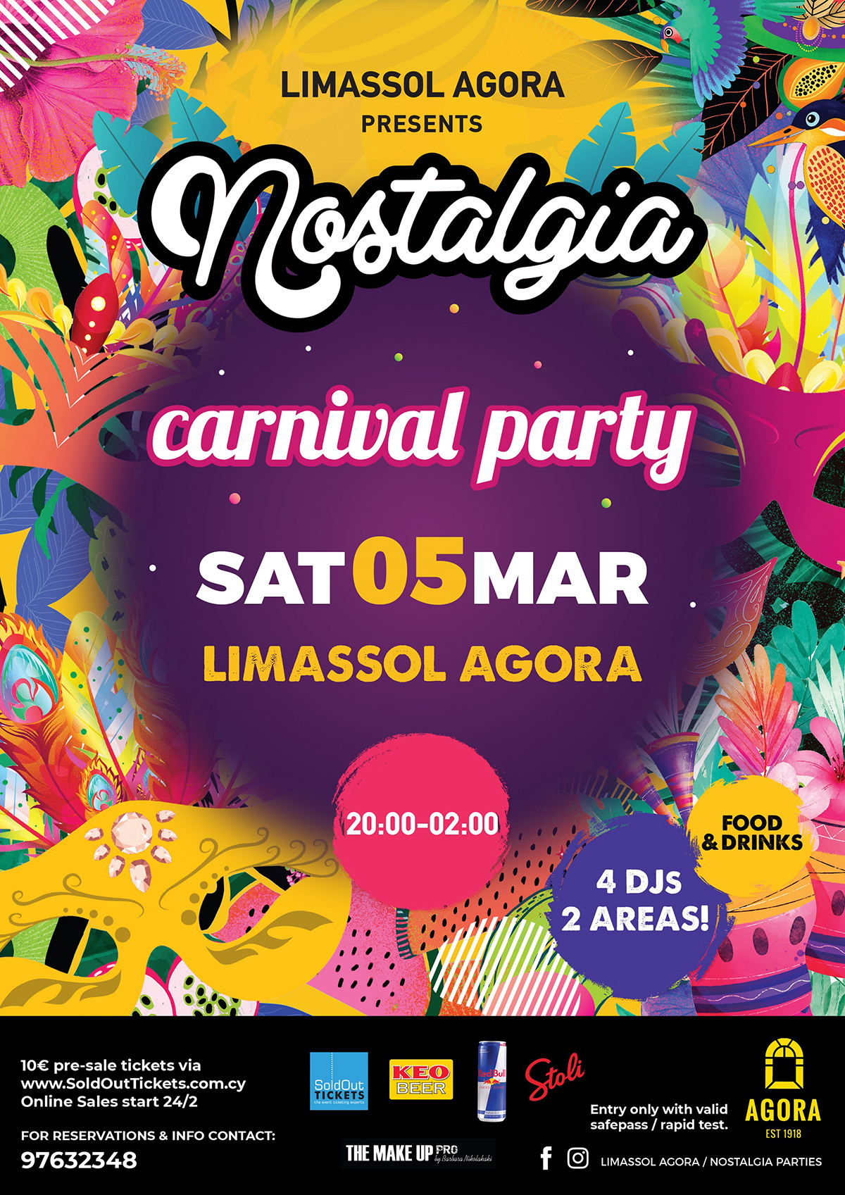 NOSTALGIA LIMASSOL CARNIVAL PARTY