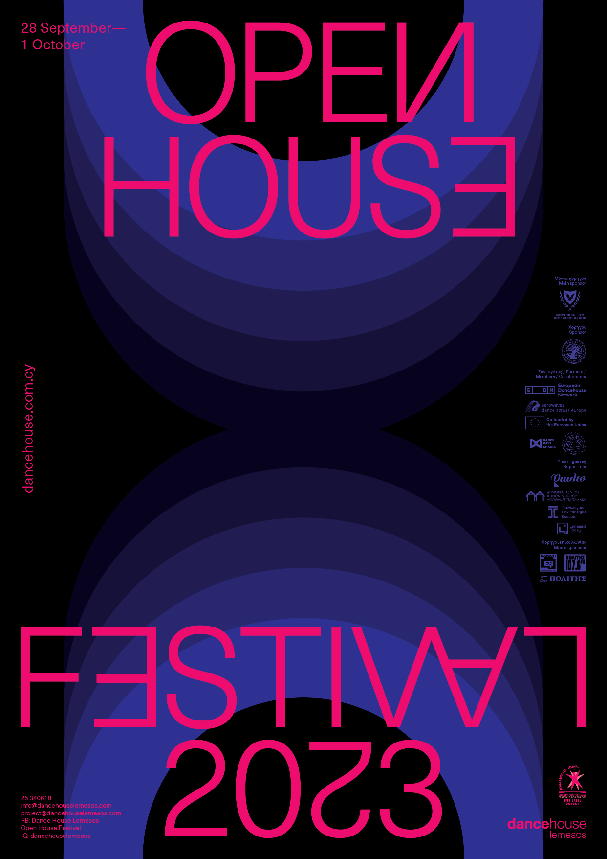 14th OPEN HOUSE INTERNATIONAL FESTIVAL OF CONTEMPORARY DANCE AND PERFORMANCE