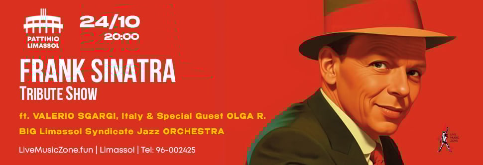 FRANK SINATRA - Tribute Show with Limassol SYNDICATE JAZZ Orchestra
