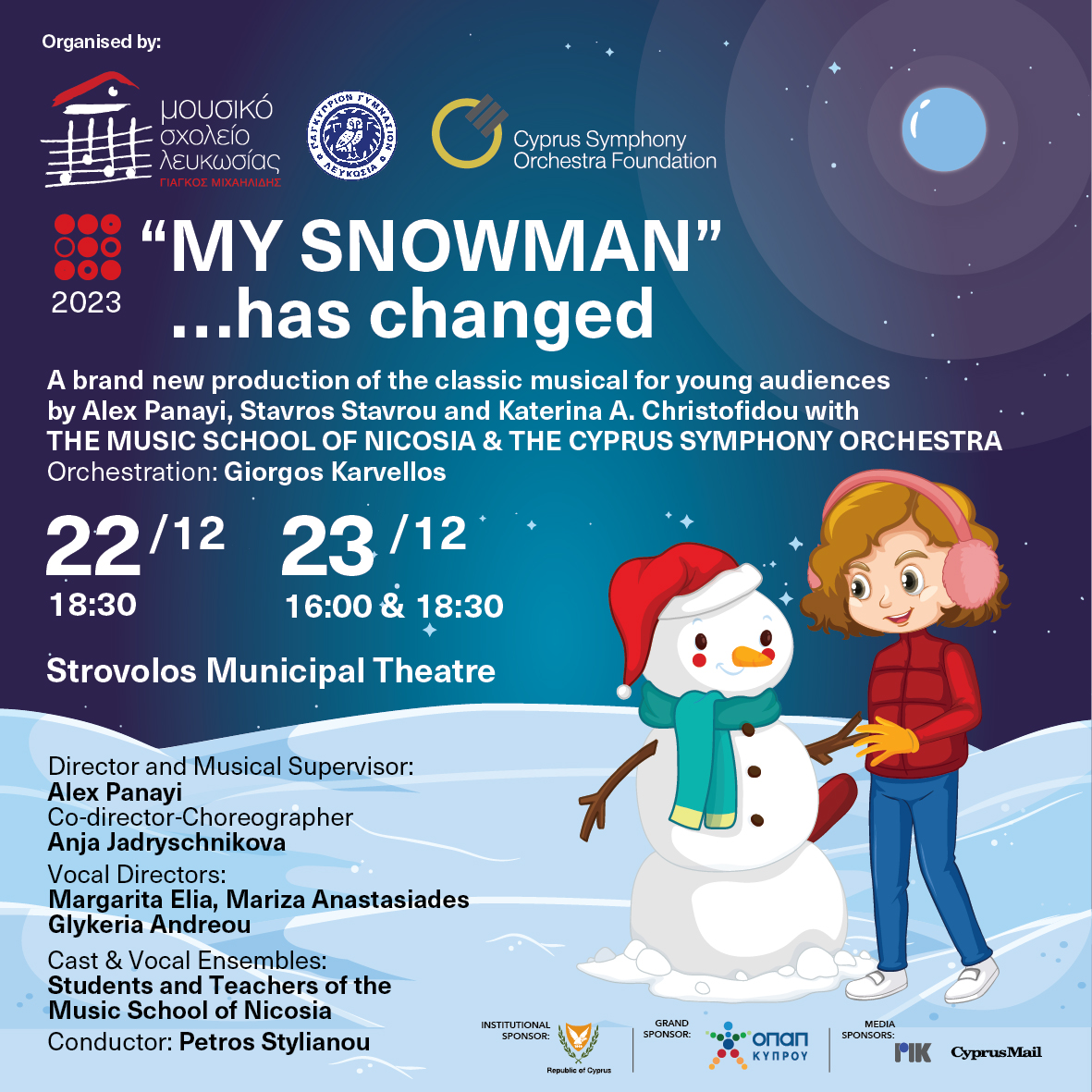 ΜY SNOWMAN…has changed