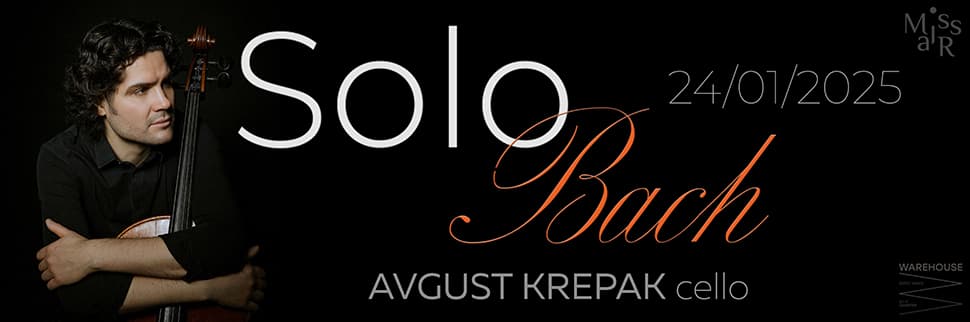 SOLO BACH - Baroque Cello by Avgust Krepak