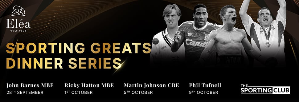 SPORTING GREATS DINNER SERIES